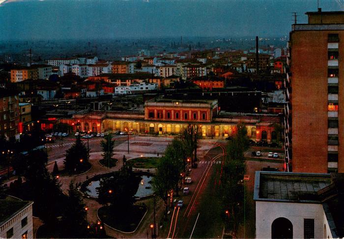 Parma Emilia-Romagna IT Piazza Stazione Notturno
