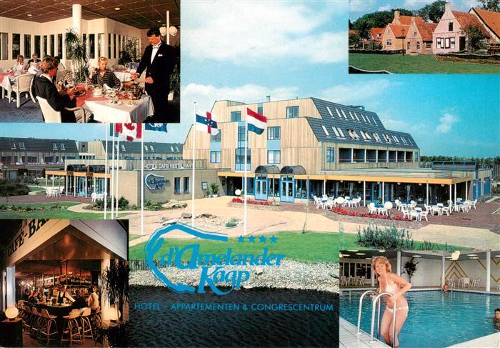 Hollum-Ameland NL Resorthotel d’Amelanderkaap Fliegeraufnahme