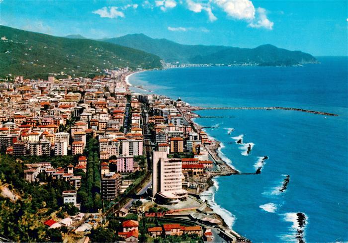 Chiavari Genova Genua Liguria IT Fliegeraufnahme