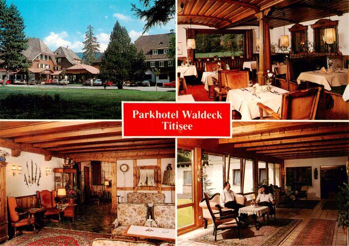 TITISEE Schwarzwald BW Parkhotel Waldeck Gastraeume