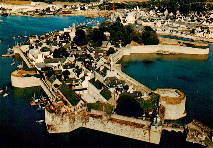 Concarneau 29 Finistere La Ville Close Vue aerienne