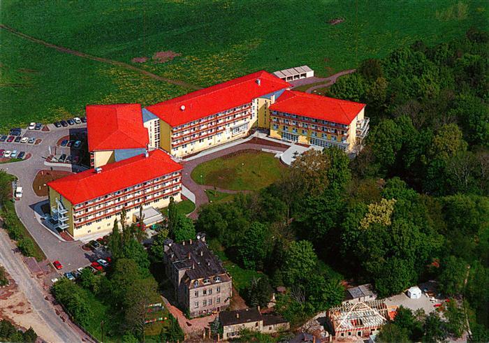 Naunhof  Leipzig Sachsen Klinik Fliegeraufnahme