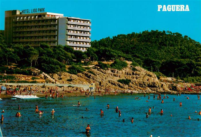 Paguera Mallorca Islas Baleares ES Hotel Lido Park Fliegeraufnahme