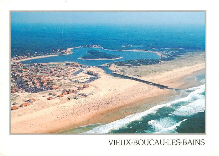 Vieux-Boucau-les-Bains 40 Landes Fliegeraufnahme