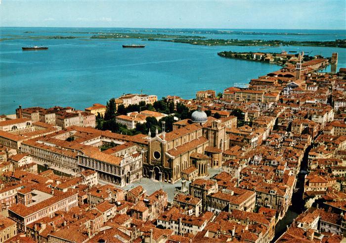 Venezia Lido Veneto IT Veduta aerea Basilica San Giovanni e Paolo