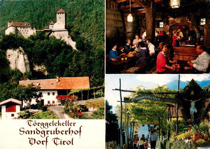 Dorf-Tirol Suedtirol IT Toerggelekeller Sandgruberhof Gastraum