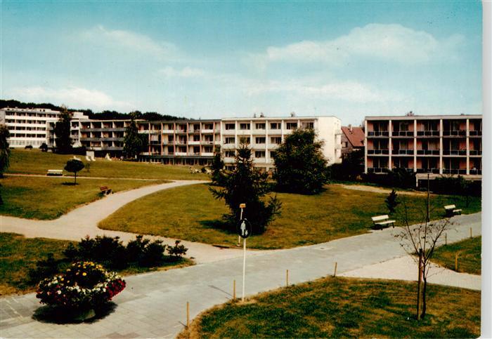 Bad Soden  Taunus Sanatorien am neuen Kurpark