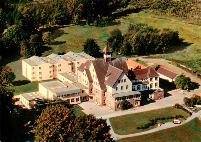 Dassel Solling CVJM Erholungsheim und Tagungsstaette Solling Fliegeraufnahme