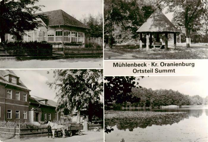 Summt Muehlenbecker Land Cafe Summter See Pavillon Gaststaette Summter See Panor