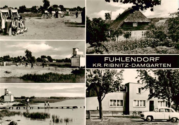 Fuhlendorf Darss Ribnitz-Damgarten Teilansichten Strandpartien