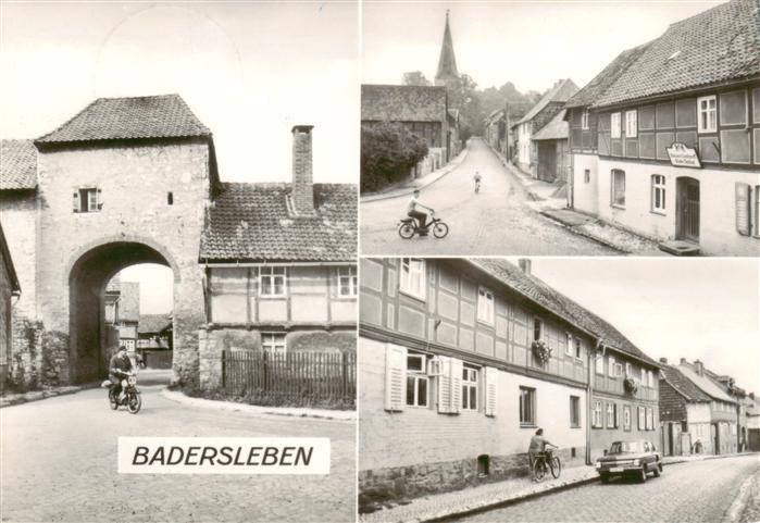 Badersleben Sudentor Paulsplan Lange Strasse