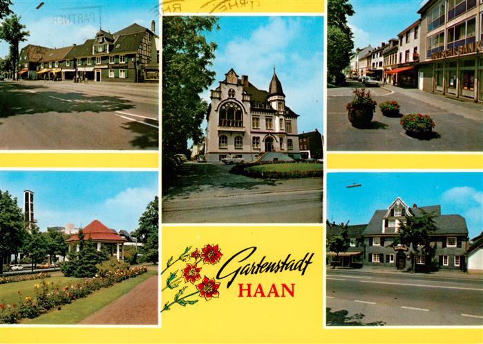 Haan Rheinland Teilansichten der Gartenstadt