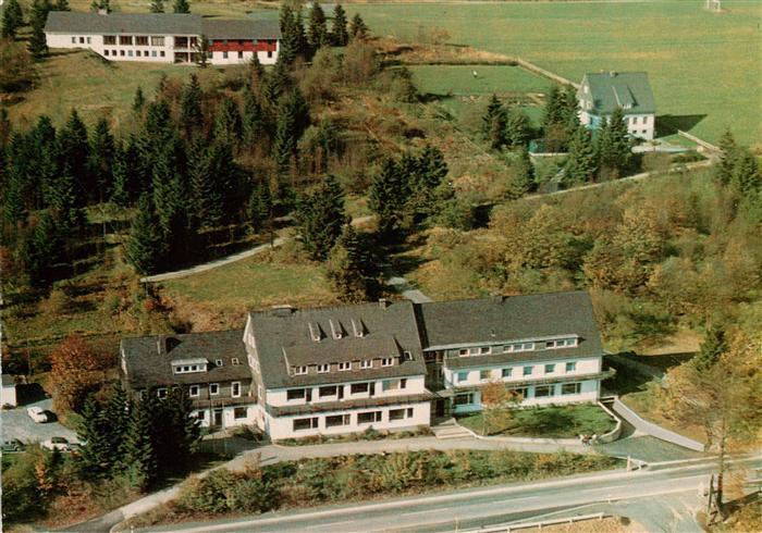 Astenberg Schmallenberg Jugendherberge Fliegeraufnahme