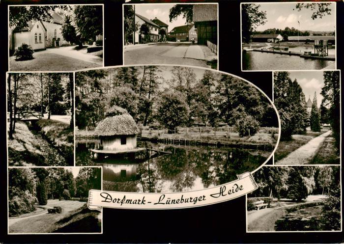 Dorfmark Bad Fallingbostel Teilansichten Schwanenteich