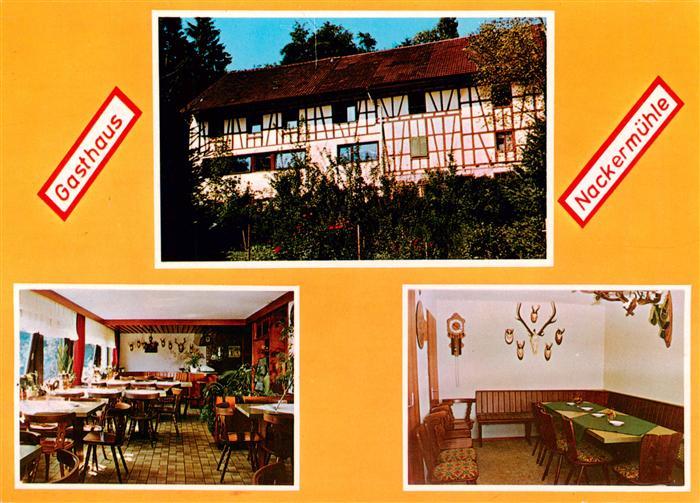 Lottstetten Gasthaus Pension Nackermuehle Gastraeume Jaegerstube