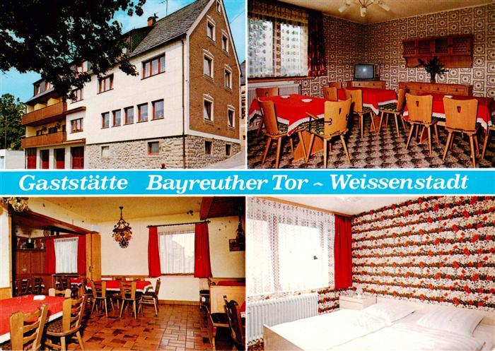 Weissenstadt Bayern Gaststaette Bayreuther Tor Gastraeume Zimmer