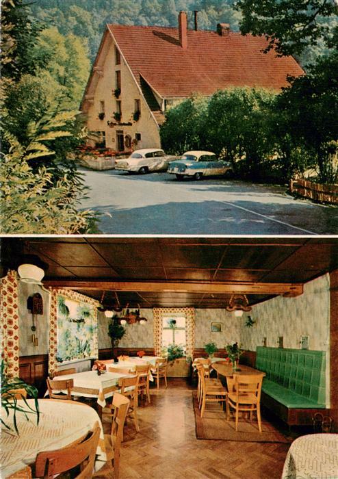 Loeffingen Hotel Restaurant Schattenmuehle Gastraum