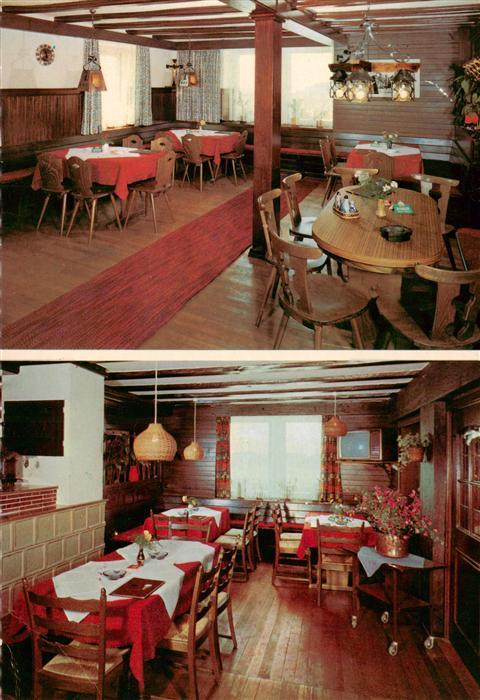 Elzach Hoehengasthof Pension Heidburg Gastraeume