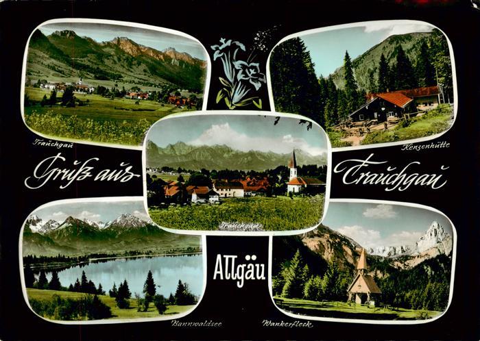 Trauchgau Panorama Kenzenhtte Ortspartie Bannwaldsee Wankerfleck Kapelle