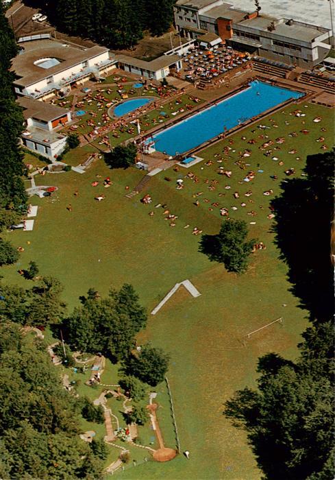 Zuerich ZH Dolder Wellen und Sonnenbad Terrassen Restaurant Minigolf Fliegeraufn