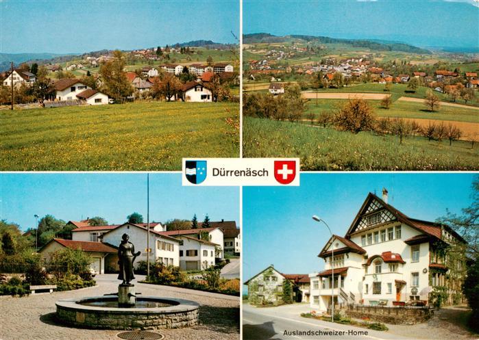 Duerrenaesch Panorama Dorfbrunnen Auslandschweizer Home