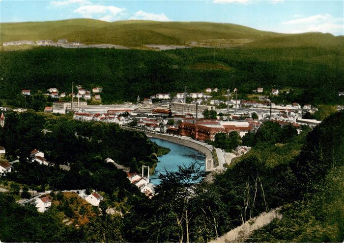 Mettlach Fliegeraufnahme mit Saar