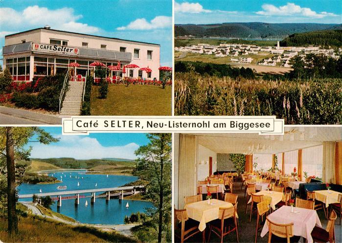 Neu-Listernohl Olsberg Cafe Selter Panorama Biggesee Talsperre Gastraum