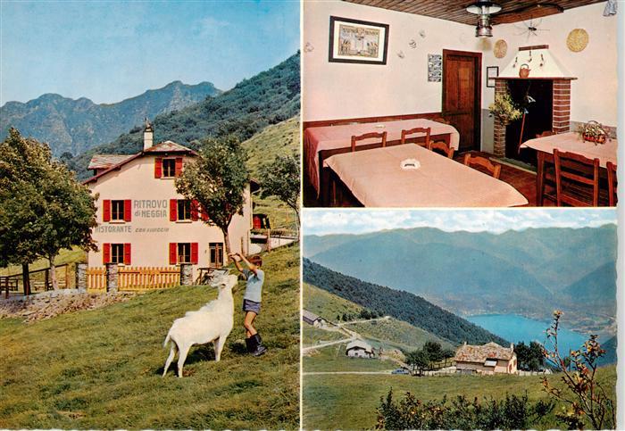 Gambarogno Lago Maggiore Ristorante Ritrovo di Neggia Kaminzimmer Panorama