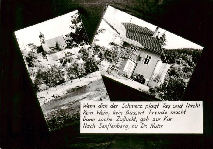 Senftenberg  Niederlausitz Kirche Kurhaus Dr Nuhr