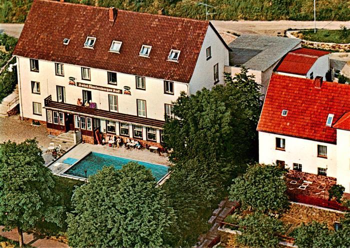Lichtenfels Hessen Hotel Fuerstenberger Hof Terrasse Schwimmbad