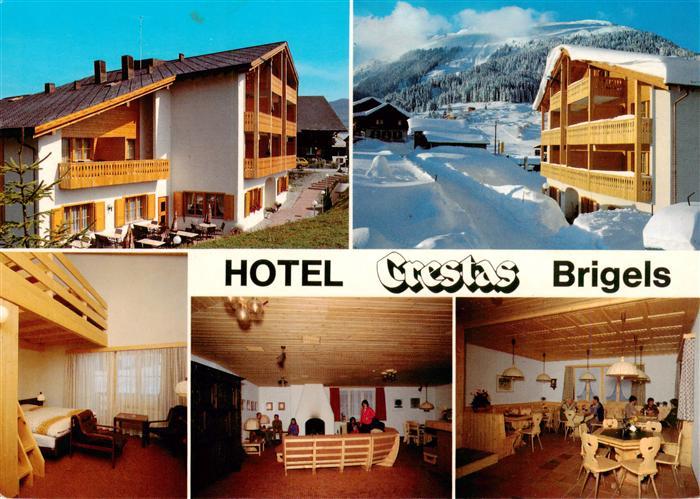 Brigels GR Hotel Crestas Gastraeume