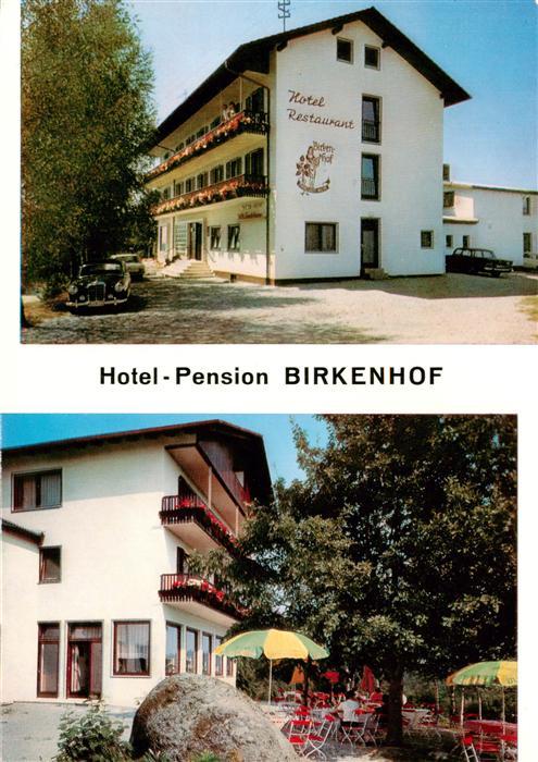 Ranfels Hotel Pension Birkenhof Gartenterrasse