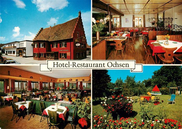 Wolfenweiler Schallstadt Hotel Restaurant Ochsen Gastraeume Park