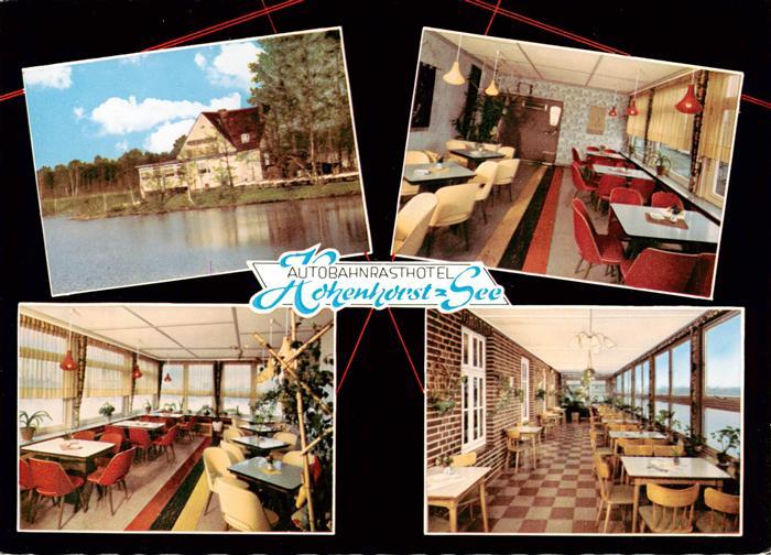 Lehrte Hannover Autobahnrasthotel Hohenhorst See Gastraeume