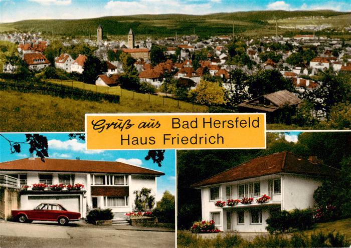 Bad Hersfeld Panorama Haus Friedrich