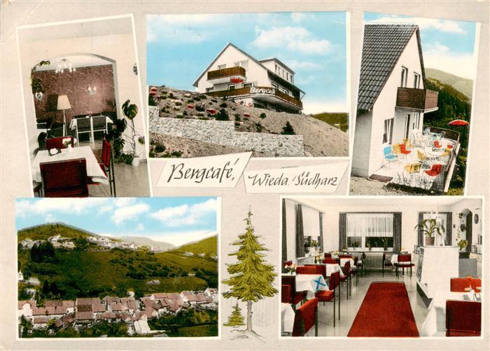 Wieda Bergcafe Gastraeume Terrasse Panorama