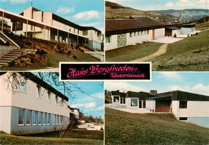 Unterleinach Leinach Bayern Haus Bergfrieden Teilansichten