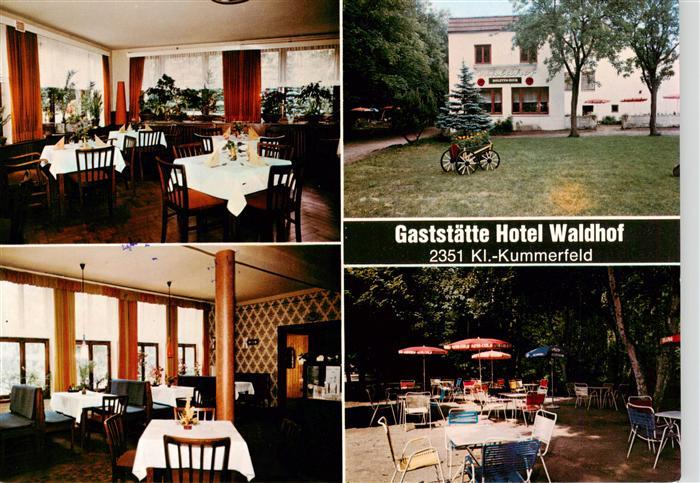 Klein Kummerfeld Gaststaette Hotel Waldhof Gastraeume Freiterrasse