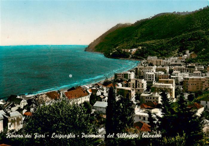 Laigueglia Savona IT Panorama del Villaggio balneare