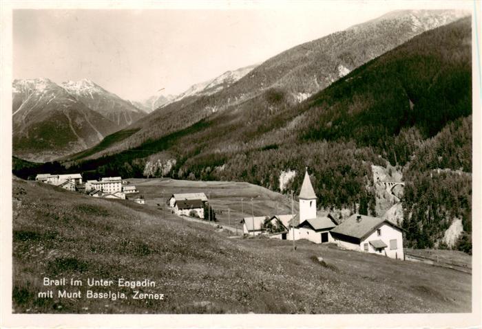 Brail mit Munt Baselgia Zernez