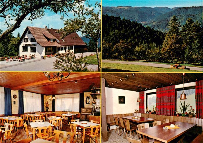 Schenkenzell Gasthof Holzebene Gastraeume Panorama