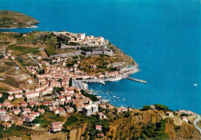 Porto Azzurro Isola d Elba IT Fliegeraufnahme