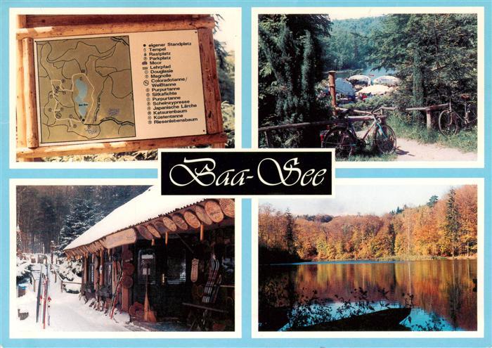 Baa-See Bad Freienwalde Waldschenke am Baa Seepartien