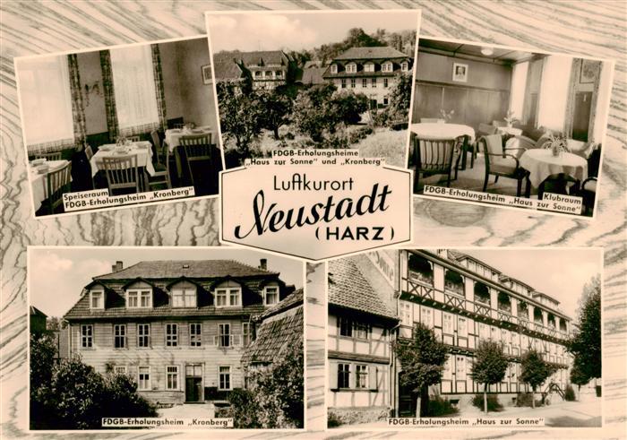 Neustadt Harz FDGB-Erholungsheime Luftkurort