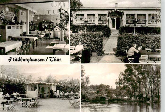 Hildburghausen Spartenheim der Kleingaertner an den Gemauerten Teichen