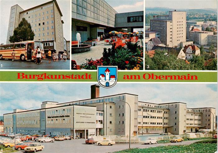 Burgkunstadt Kundenbesuch bei BAUR Verkaufsraeume Verwaltungsgebaeude Versandgeb