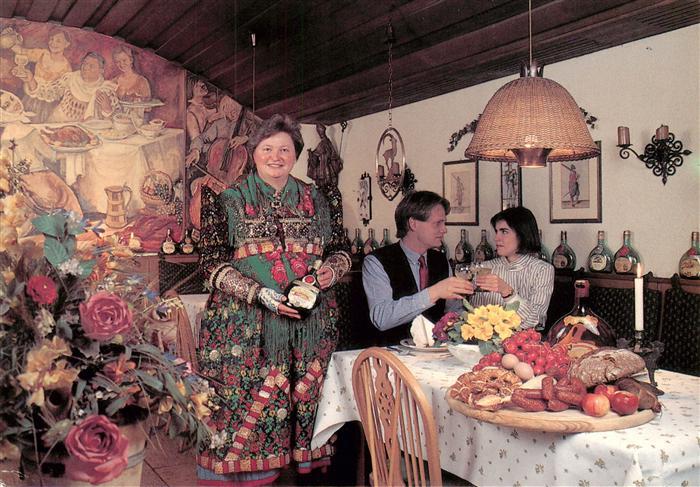 Wuerzburg Bayern Fraenkischer Gasthof Zur Stadt Mainz Gaststube