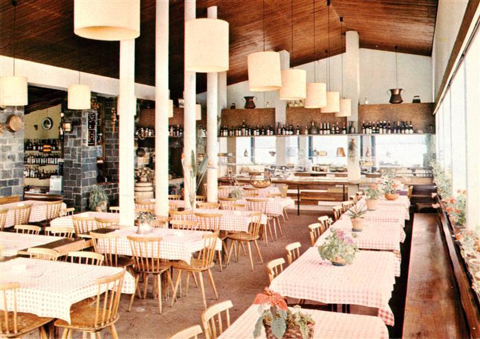 Malcesine Lago di Garda Bar Ristorante La Baita dei Forti Speisesaal