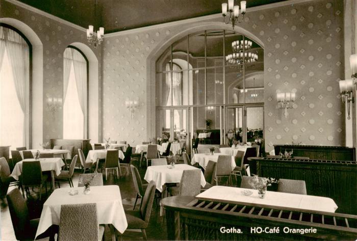 Gotha  Thueringen HO Cafe Orangerie