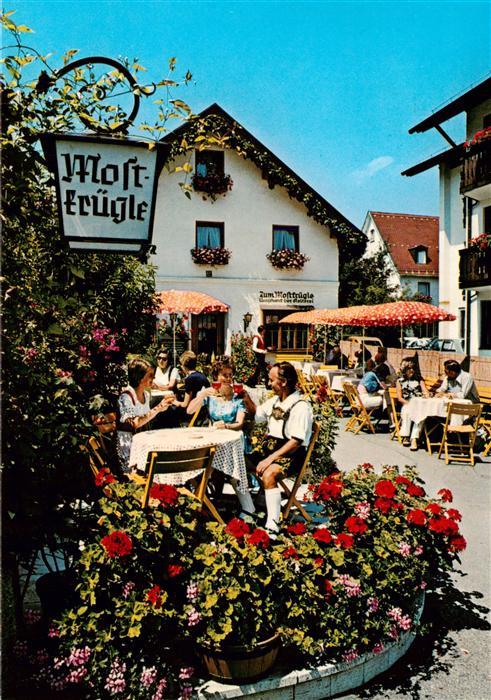 Bad Woerishofen Gasthaus Mostkruegle Freiterrasse